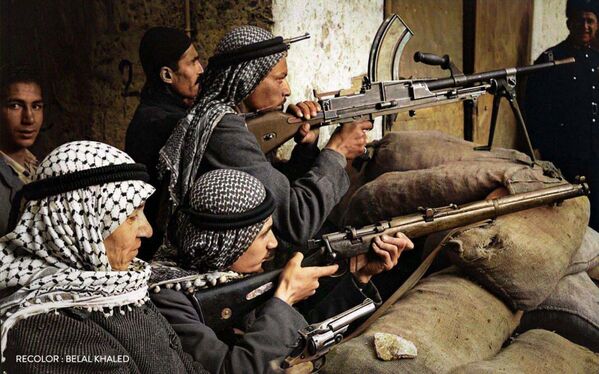 سلسلة من الصور الملونة التي التقطت أثناء أحداث النكبة عام 1948، حيث تظهر المعاناة المؤلمة التي عاشها الأطفال وآباؤهم في تلك المرحلة القاسية من تاريخ فلسطين سلسلة من الصور الملونة التي التقطت أثناء أحداث النكبة عام 1948، حيث تظهر المعاناة المؤلمة التي عاشها الأطفال وآباؤهم في تلك المرحلة القاسية من تاريخ فلسطين - سبوتنيك عربي