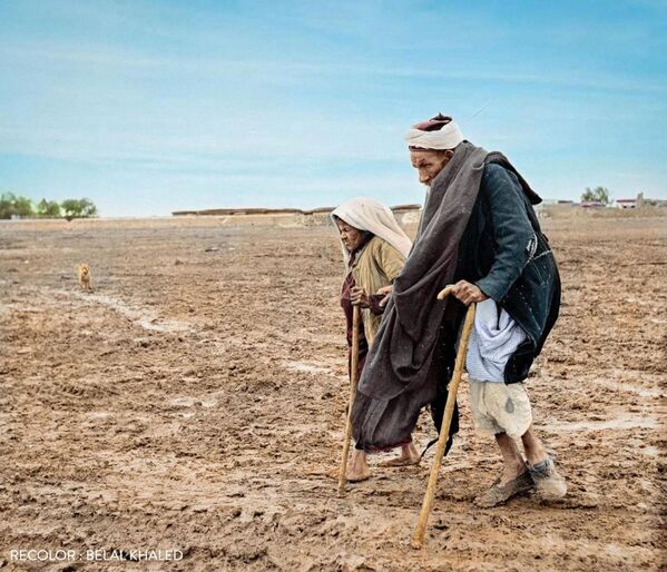 سلسلة من الصور الملونة التي التقطت أثناء أحداث النكبة عام 1948، حيث تظهر المعاناة المؤلمة التي عاشها الأطفال وآباؤهم في تلك المرحلة القاسية من تاريخ فلسطين سلسلة من الصور الملونة التي التقطت أثناء أحداث النكبة عام 1948، حيث تظهر المعاناة المؤلمة التي عاشها الأطفال وآباؤهم في تلك المرحلة القاسية من تاريخ فلسطين - سبوتنيك عربي