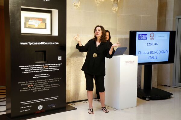 سيدة إيطالية تفوز بلوحة لبيكاسو عمرها 99 عاما... صور - سبوتنيك عربي