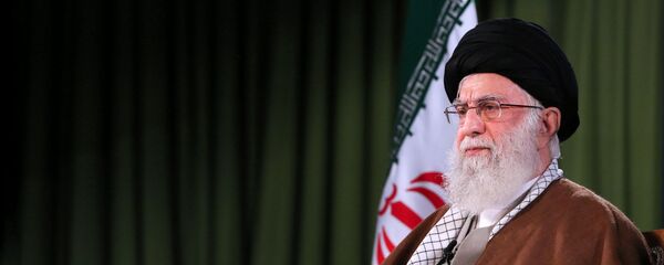  المرشد الأعلى في إيران آية الله على خامنئي في طهران، أبريل 2020 - سبوتنيك عربي