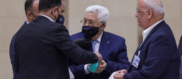 الرئيس الفلسطيني محمود عباس، مايو 2020 - سبوتنيك عربي