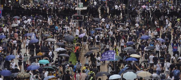 الاحتجاجات في هونغ كونغ ضد قانون بكين الاحتجاجات في هونغ كونغ ضد قانون بكين - سبوتنيك عربي