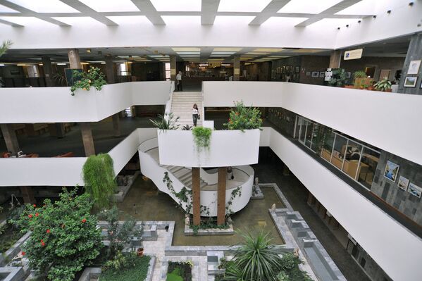 من داخل مكتبة روستوف-على-الدون العامة في مدينة روستوف-نا-دونو - سبوتنيك عربي