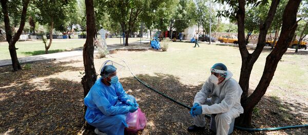 الصحة العراقية، كورونا، بغداد، العراق مايو 2020 - سبوتنيك عربي