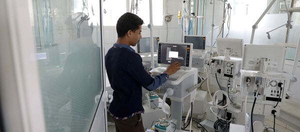 الصحة اليمنية، صنعاء، اليمن، كورونا، مايو/ أيار 2020  - سبوتنيك عربي