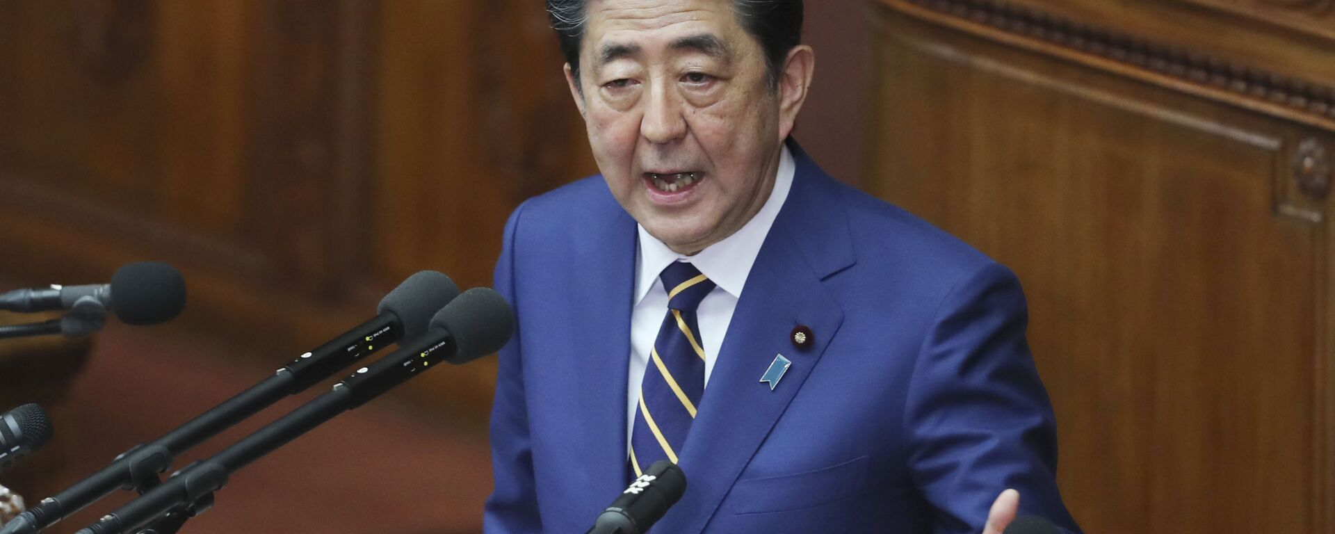 رئيس الوزراء الياباني شينزو آبي - سبوتنيك عربي, 1920, 08.07.2022