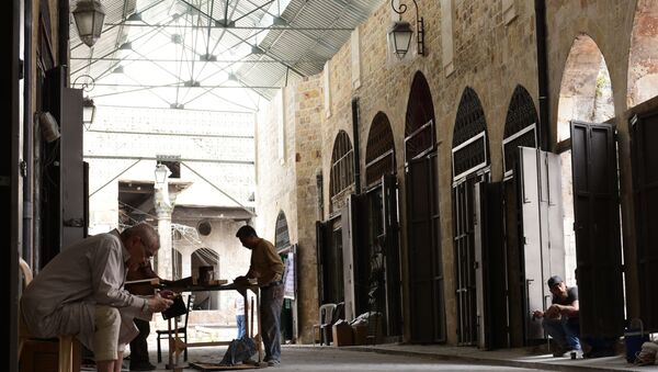 سوق الخابية في حلب القديمة، سوريا سوق الخابية في حلب القديمة، سوريا - سبوتنيك عربي