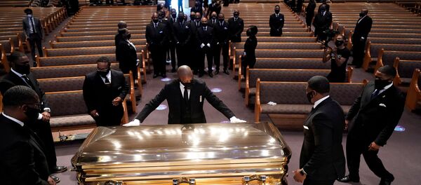 جنازة جورج فلويد - سبوتنيك عربي