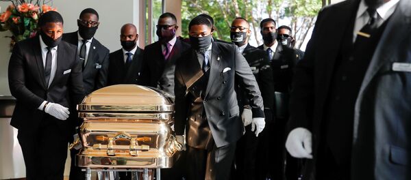 جنازة جورج فلويد جنازة جورج فلويد - سبوتنيك عربي