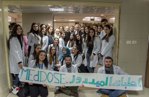 أطباء ميد دوز.... 300 متطوع للاهتمام بالسوريين والعرب في مواجهة كورونا..صور وفيوديو - سبوتنيك عربي