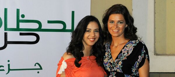 الفنانات المصريتان يسرا اللوزي وإيمي سمير غانم - سبوتنيك عربي