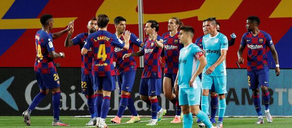 أهداف مباراة برشلونة وليغانيس (2-0) في الدوري الإسباني - سبوتنيك عربي