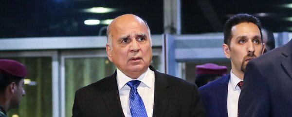 وزير الخارجية العراقي فؤاد حسين وزير الخارجية العراقي فؤاد حسين - سبوتنيك عربي