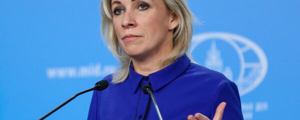 المتحدثة باسم الخارجية الروسية، ماريا زاخاروفا - سبوتنيك عربي