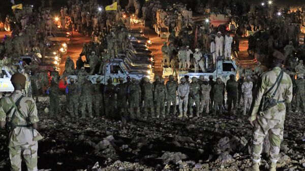 جنود سودانيون يشاركون في مناورات للجيش في ضواحي العاصمة الخرطوم الجيش - السودان - سبوتنيك عربي