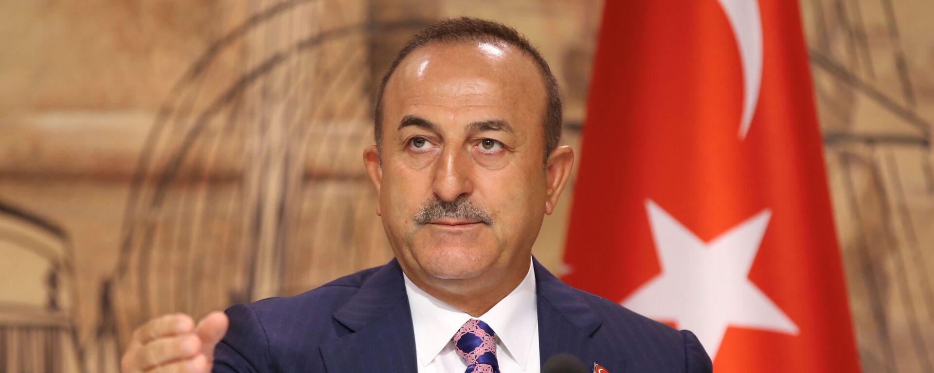 وزير الخارجية التركي، مولود جاويش أوغلو، اسطنبول، تركيا 15 يونيو 2020 - سبوتنيك عربي, 1920, 22.01.2021