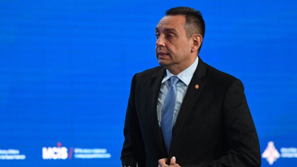 وزير الدفاع الصربي ألكسندر فولين - سبوتنيك عربي