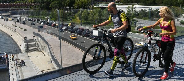 الصيف في موسكو - إعادة فتح حديقة زارياديه، 26 يونيو 2020 الصيف في موسكو - إعادة فتح حديقة زارياديه، 26 يونيو 2020 - سبوتنيك عربي