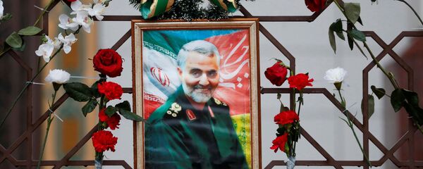 صورة قائد فيلق القدس الجنرال قاسم سليماني، 2020 - سبوتنيك عربي