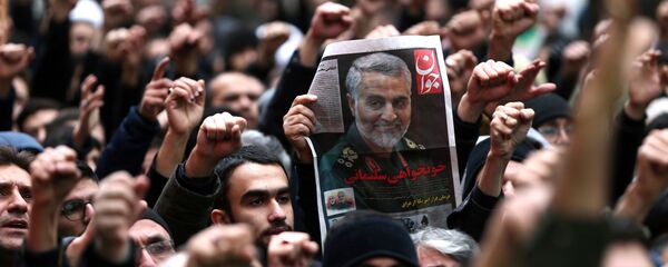 صورة قائد فيلق القدس الجنرال قاسم سليماني، 2020 - سبوتنيك عربي