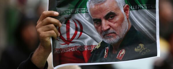 صورة قائد فيلق القدس الجنرال قاسم سليماني، 2020 صورة قائد فيلق القدس الجنرال قاسم سليماني، 2020 - سبوتنيك عربي