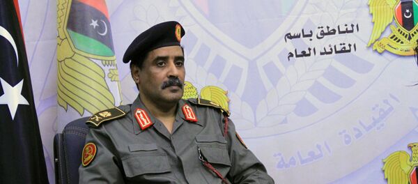 الناطق الرسمي باسم القائد العام للجيش الوطني الليبي اللواء أحمد المسماري - سبوتنيك عربي