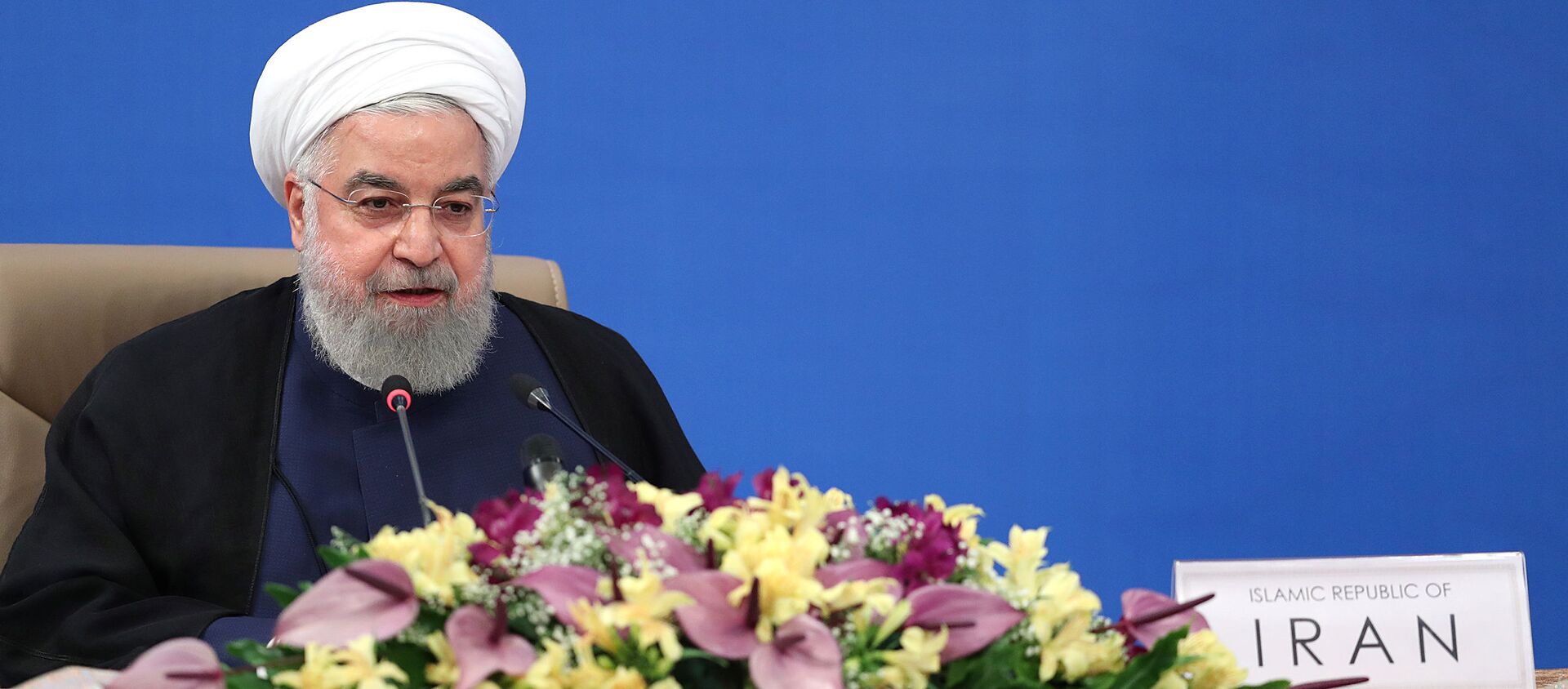 الرئيس الإيراني حسن روحاني،  يونيو 2020 - سبوتنيك عربي, 1920, 08.05.2021