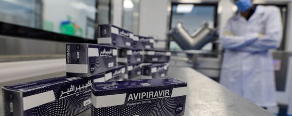 دواء أفيبيرافير ضد كورونا، القاهرة، مصر يونيو 2020 دواء أفيبيرافير ضد كورونا، القاهرة، مصر يونيو 2020 - سبوتنيك عربي